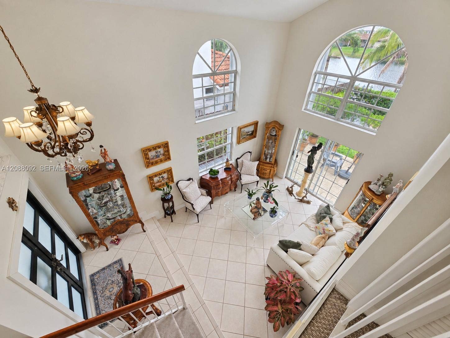 2nd Floor view of Living Room, Flyer, and entry