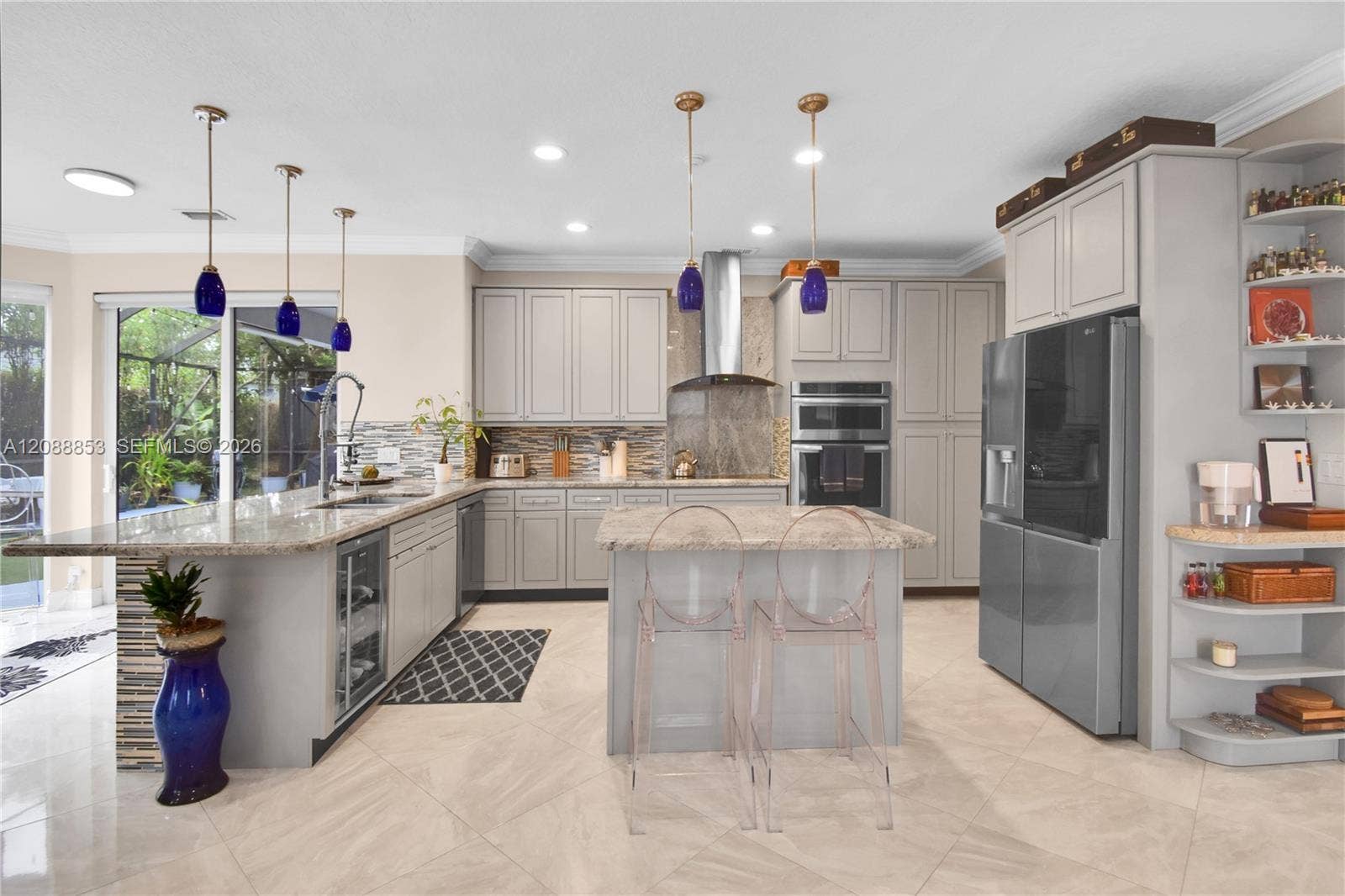 523 Stonemont Drive, Weston, FL 33326 Beautiful open kitchen with ample storage and functional design