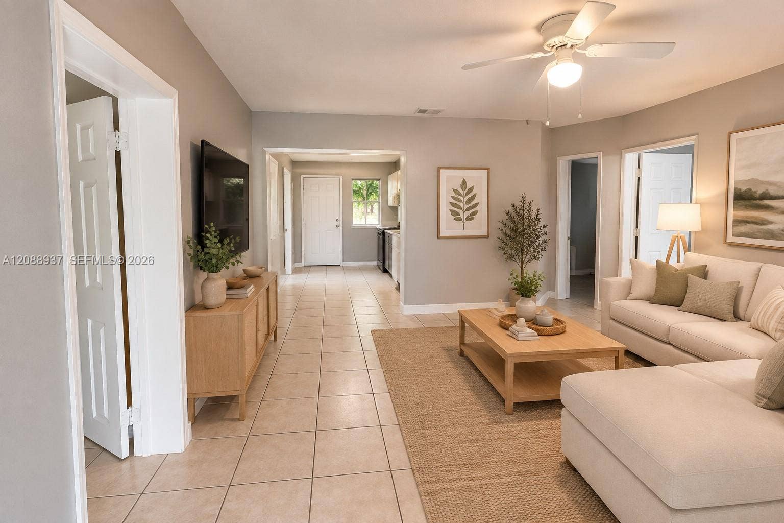 3020 NW 7th Street, Pompano Beach, FL 33069 Virtually staged
