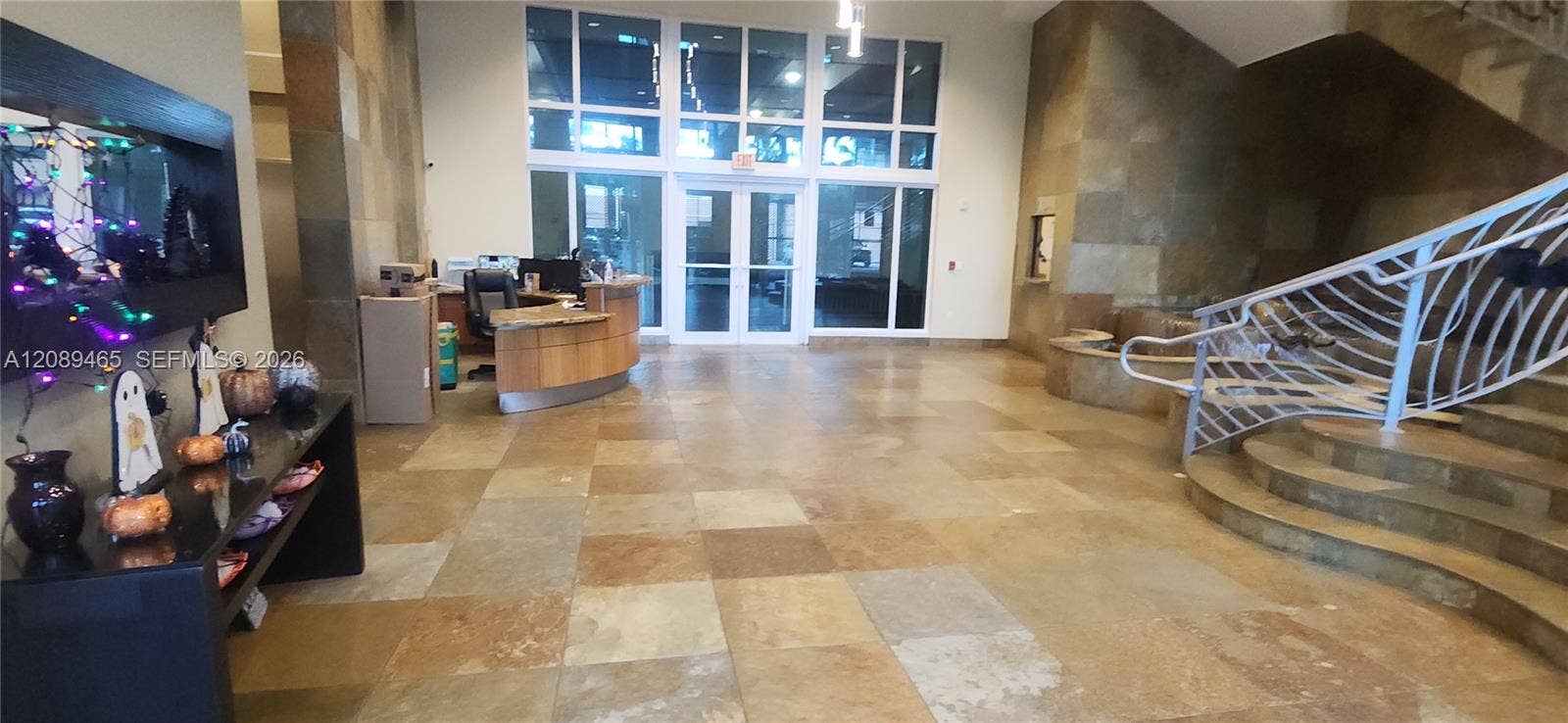 1745 E Hallandale Beach Boulevard, #2308W, Hallandale Beach, FL 33009 secured lobby entrance and exit area 24/7 and valet parking for guests too