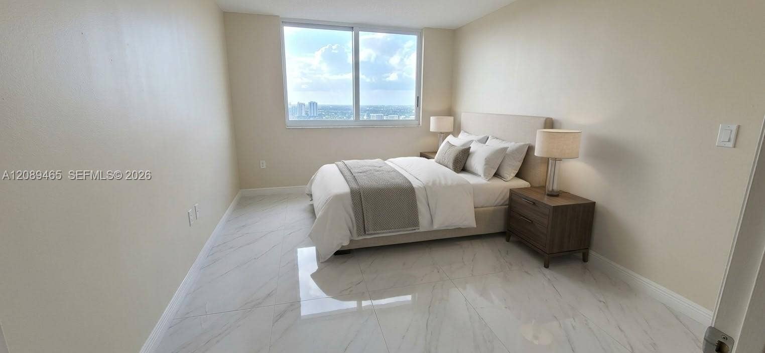 1745 E Hallandale Beach Boulevard, #2308W, Hallandale Beach, FL 33009 Virtually Staged - Proposed Renovation & Furnishin