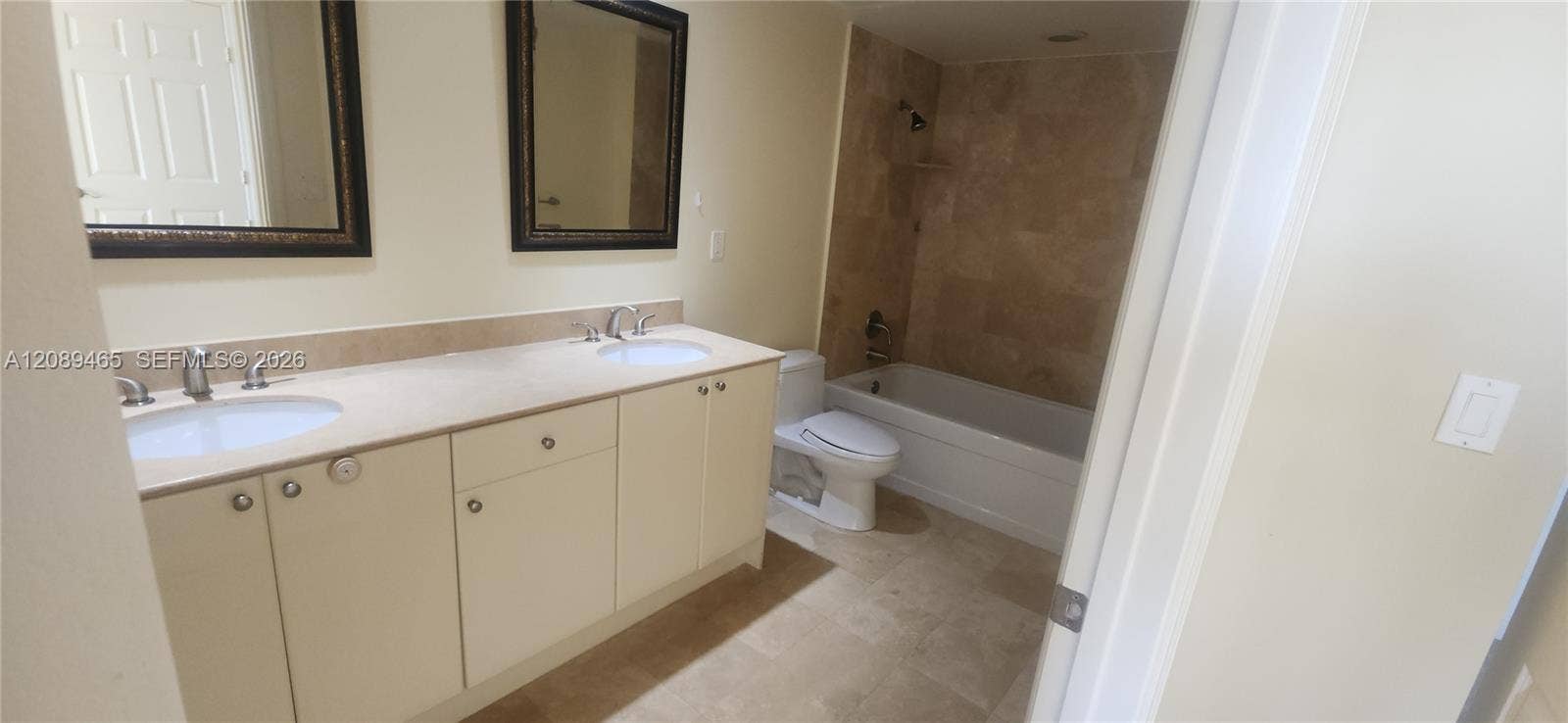 1745 E Hallandale Beach Boulevard, #2308W, Hallandale Beach, FL 33009 spacious private master bathroom