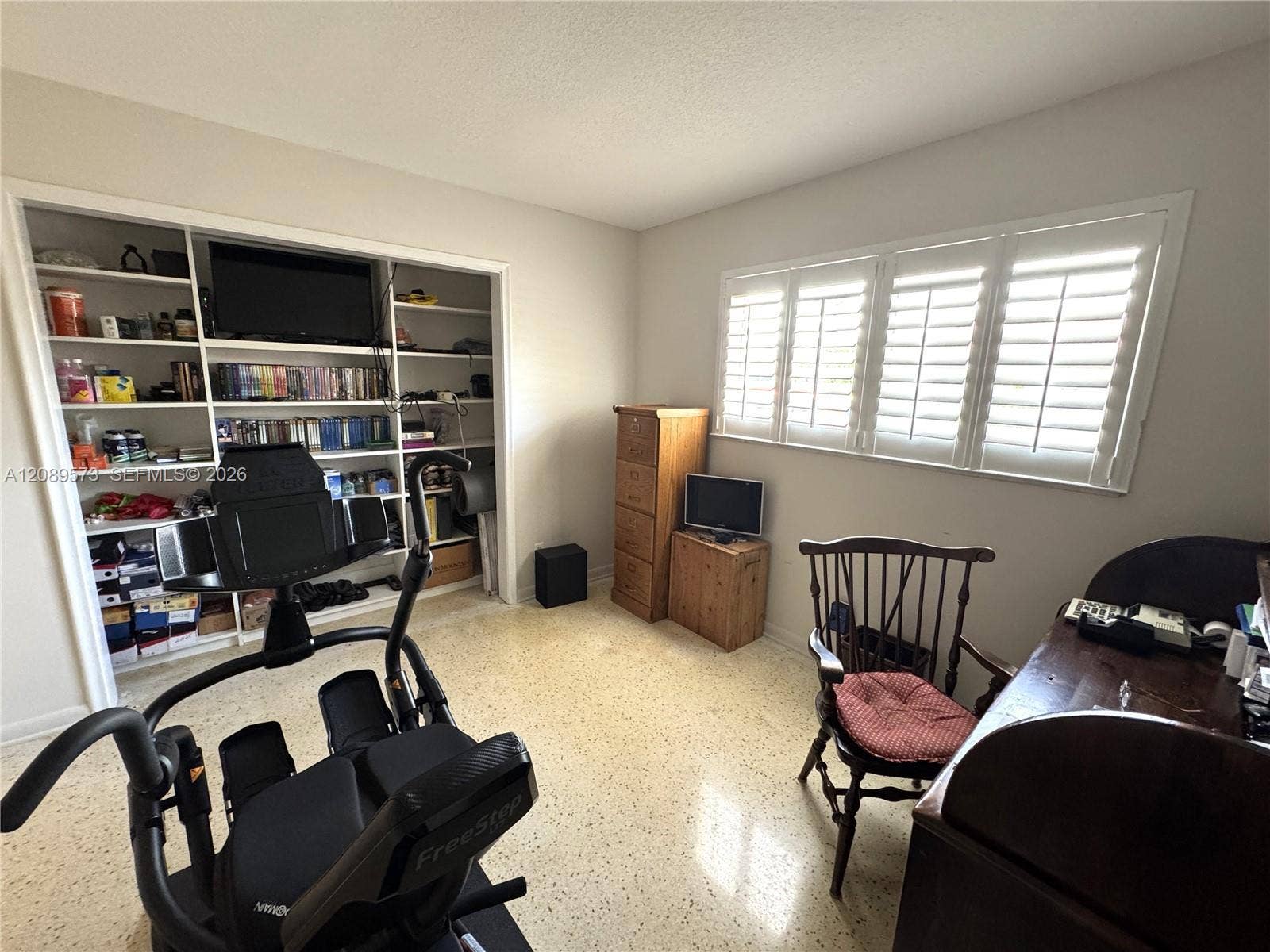 2nd Bedroom being used as office.