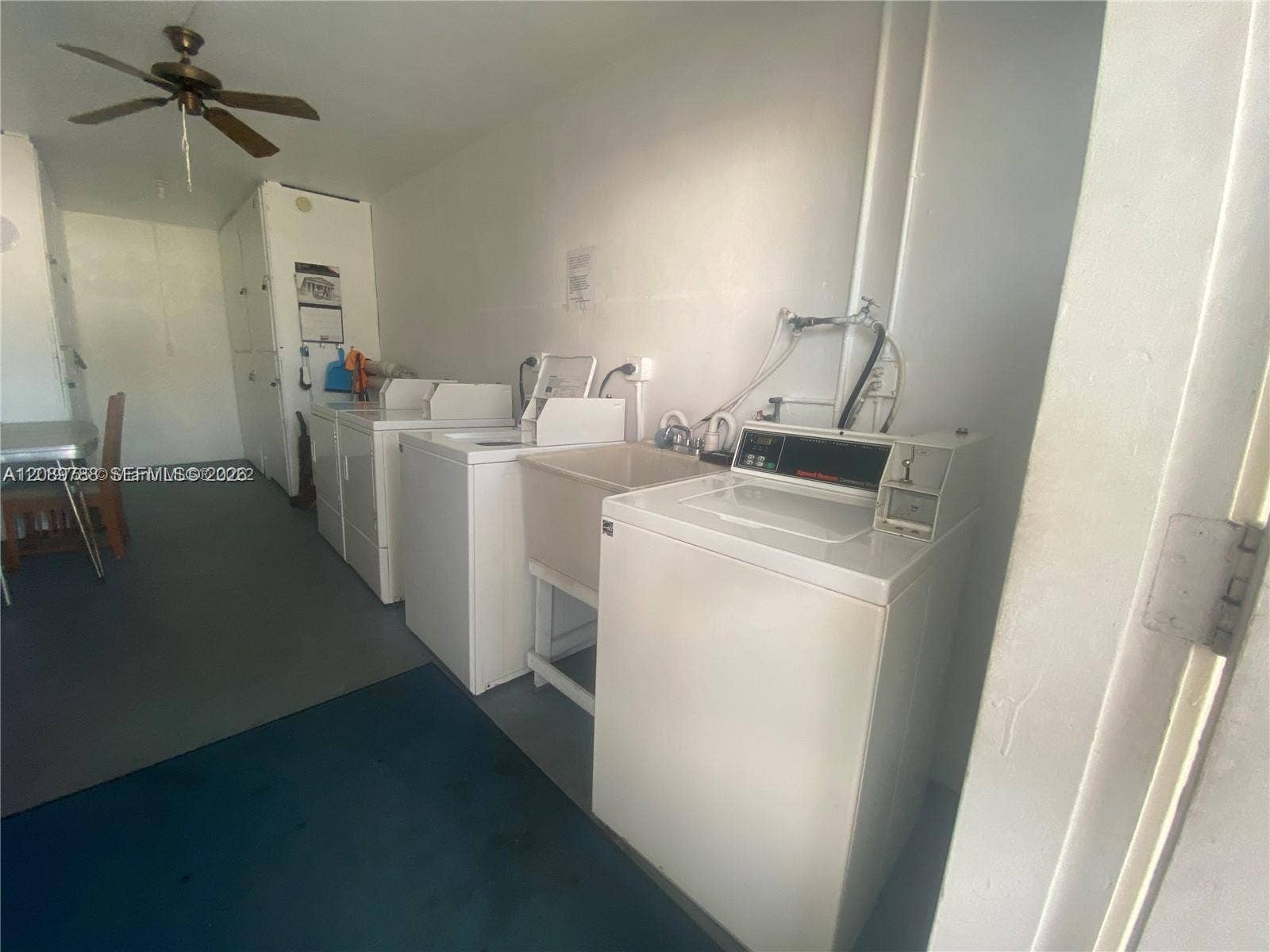 Laundry room.