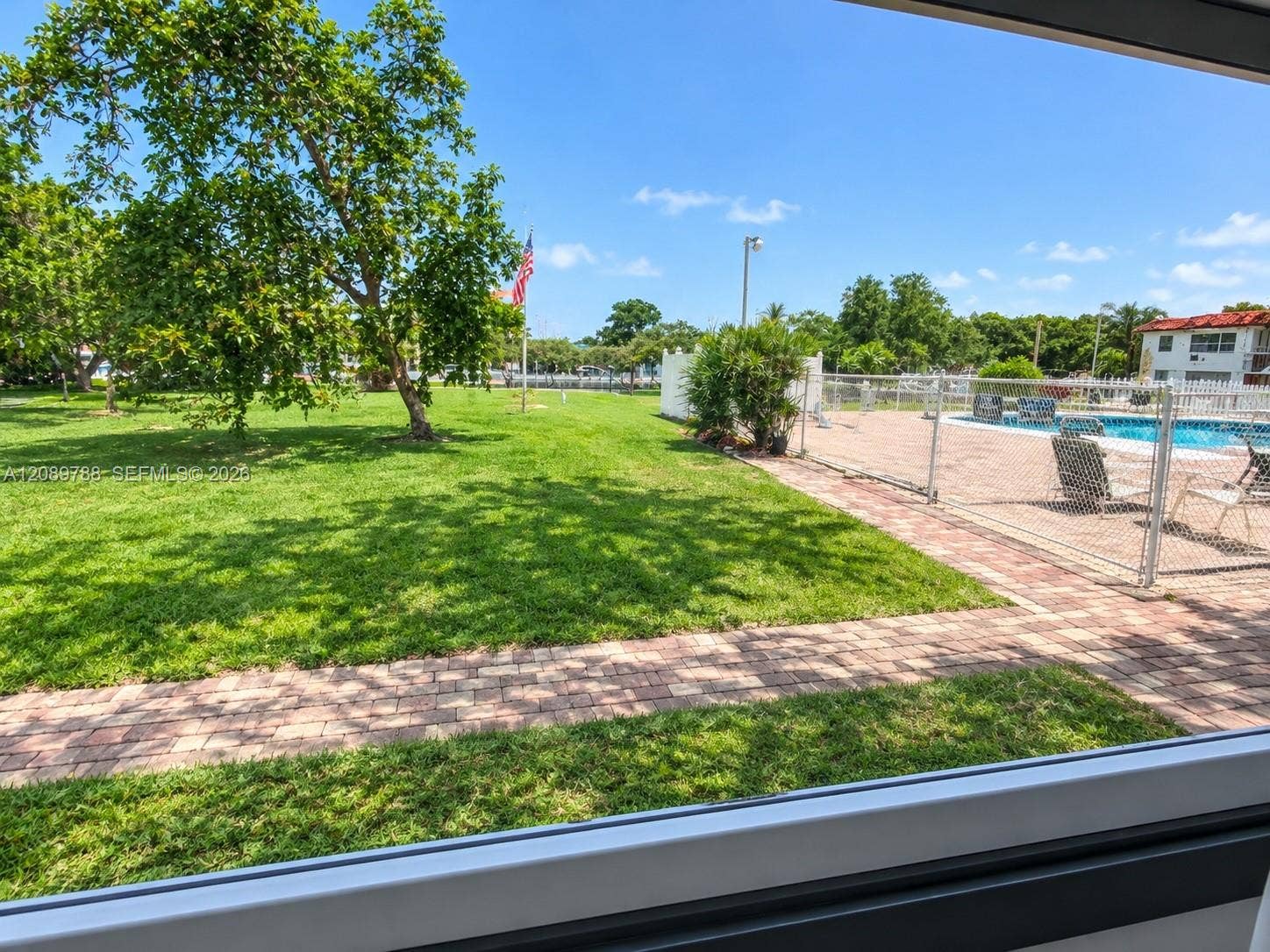 View from the living area.