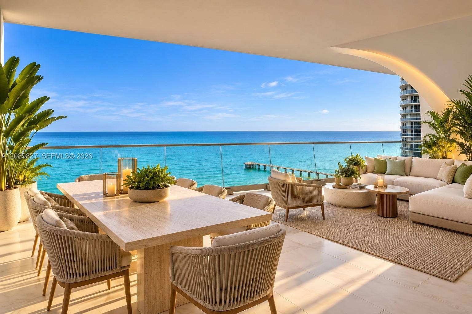 Ocean View Balcony