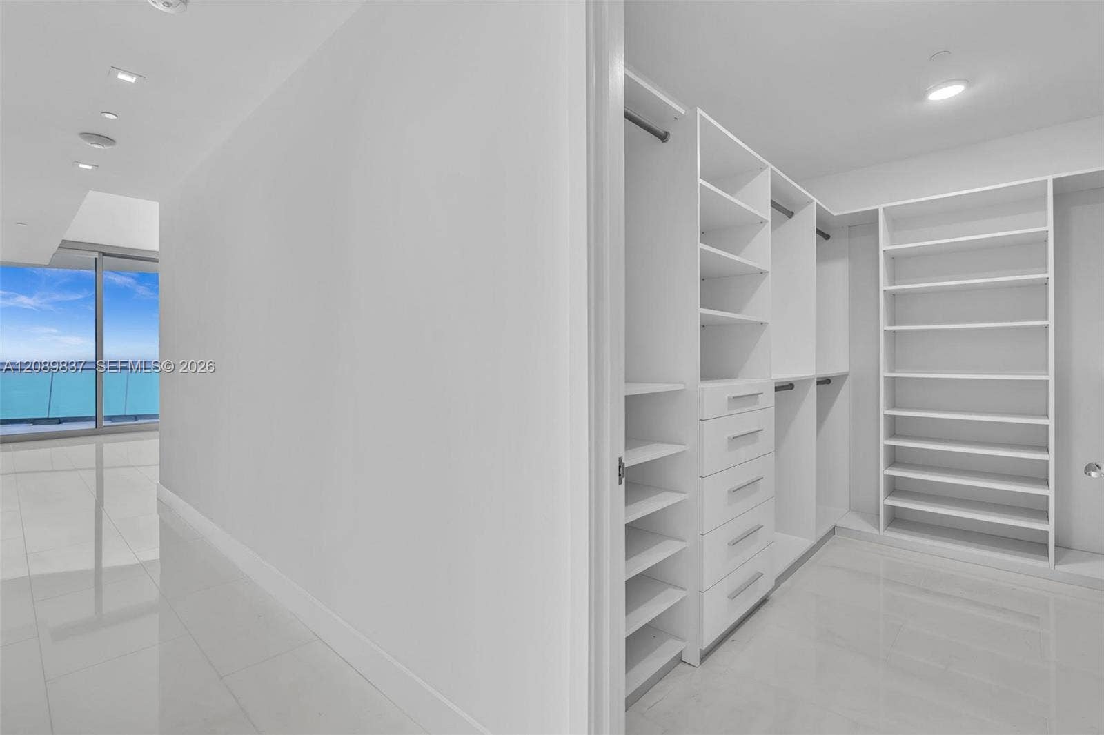 Master Walk-in Closet