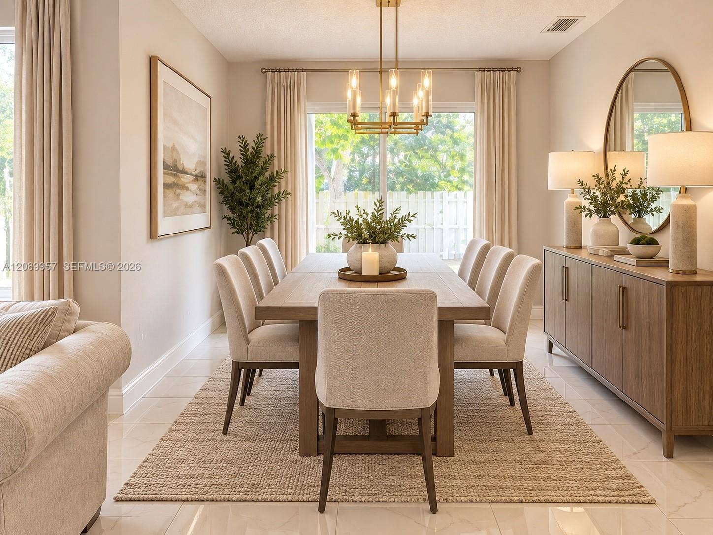 8851 SW 9th Court, Pembroke Pines, FL 33025 Re-Imagined Formal Dining Room