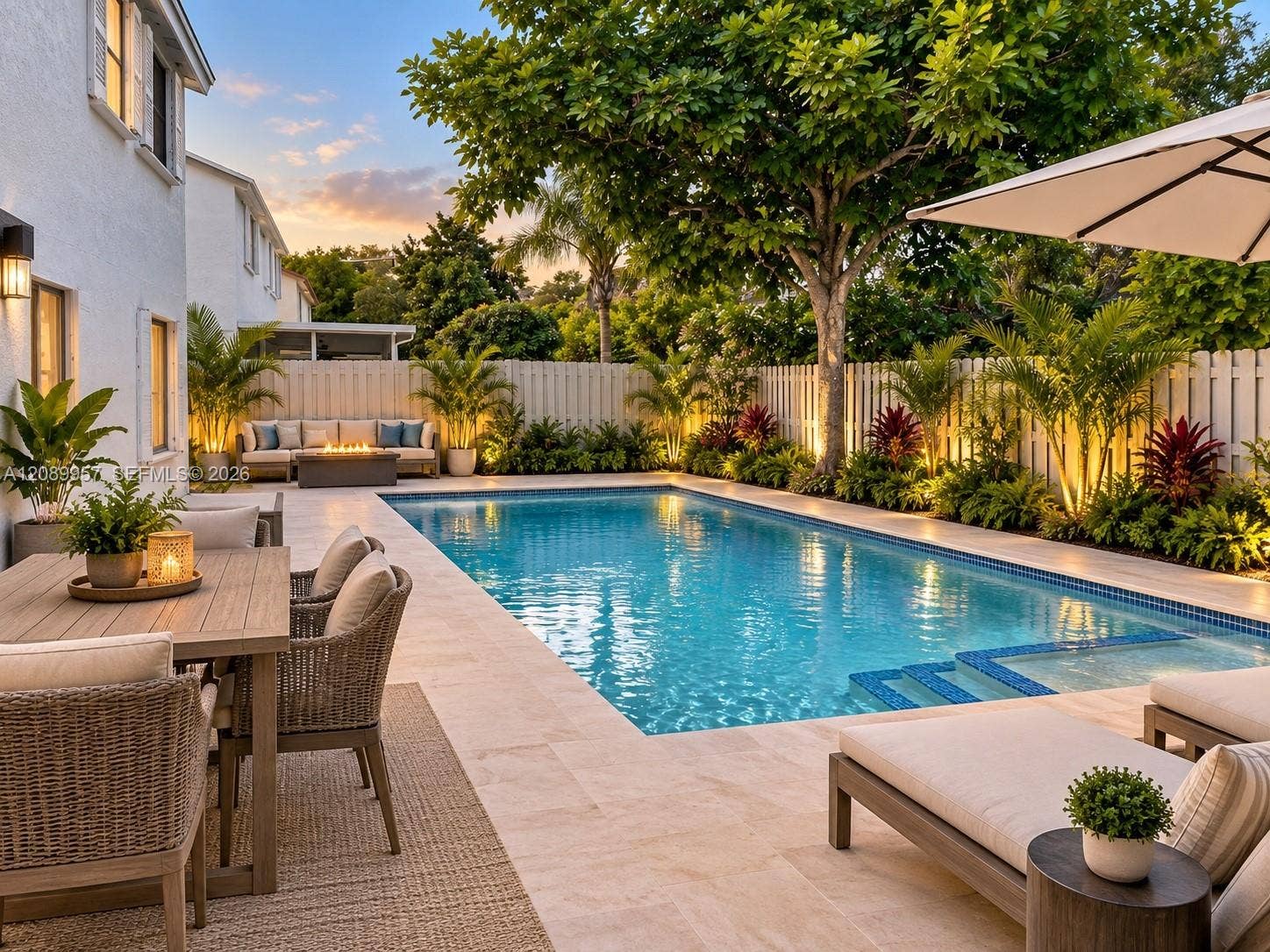 8851 SW 9th Court, Pembroke Pines, FL 33025 Re-Imagined Backyard