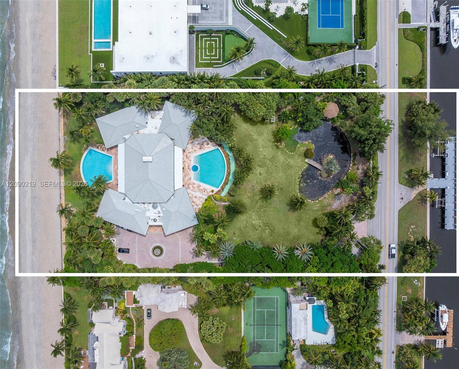 960 S Ocean Boulevard, Manalapan, FL 33462 approx 2.68 acres excluding the street