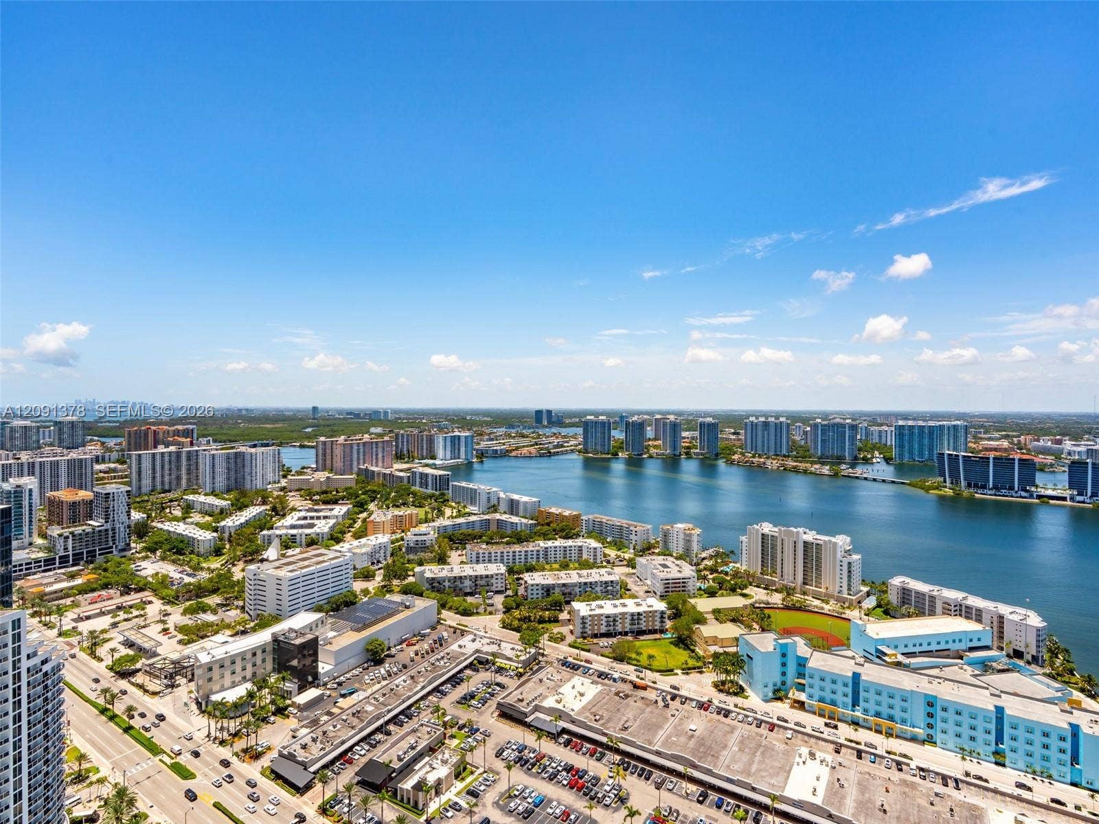 18201 Collins Avenue, #5303, Sunny Isles Beach, FL 33160 View from Balcony