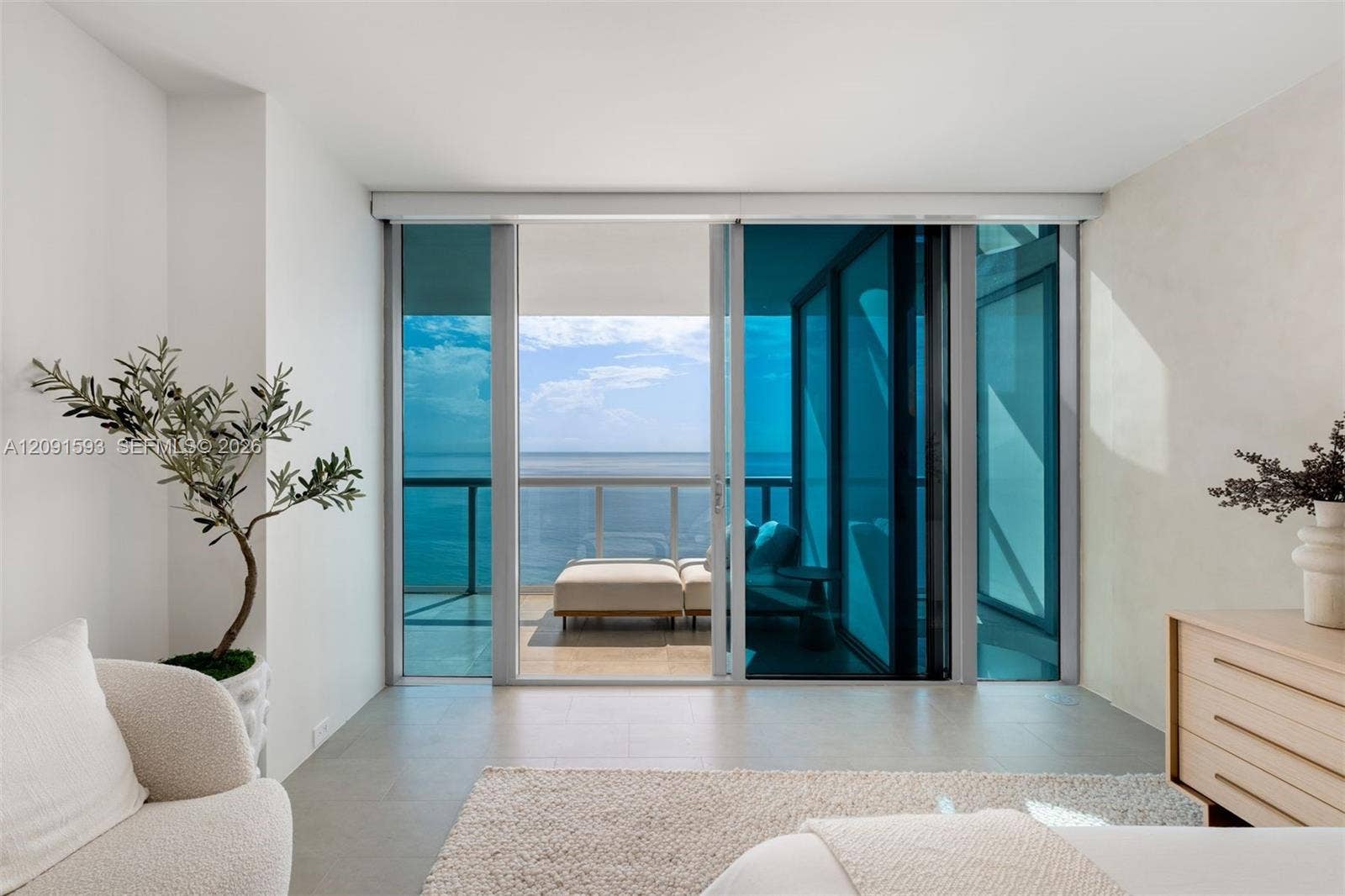 Ocean-side Primary Bedroom