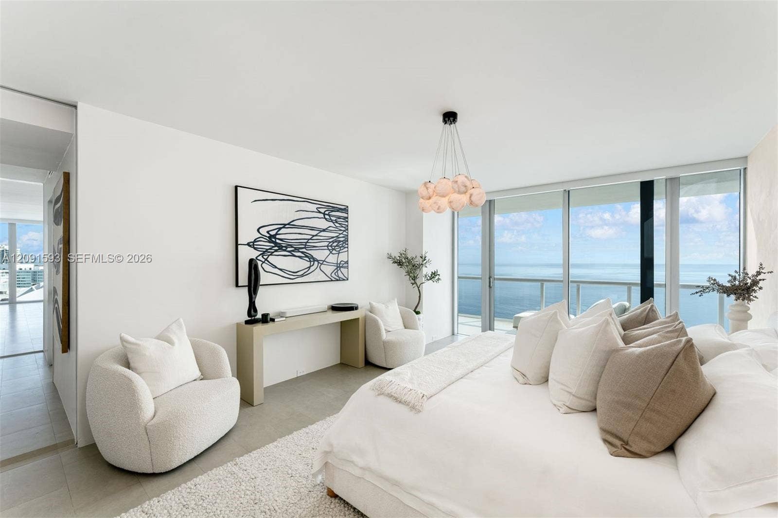 Ocean-side Primary Bedroom