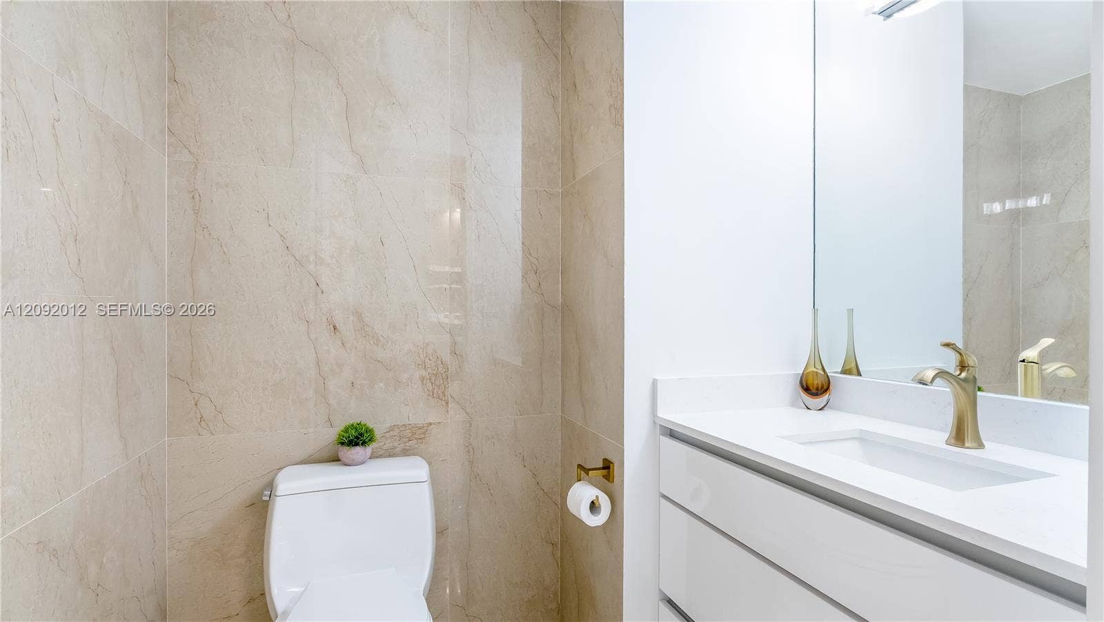 Powder Room for Guests