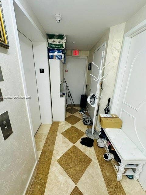 Private elevator hall