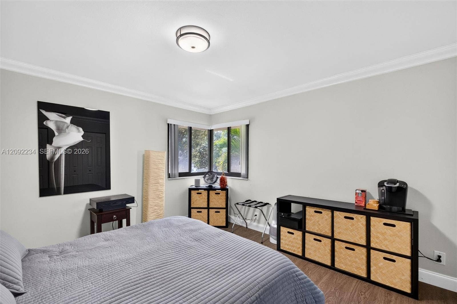 1401 NE 9th Street, #50, Fort Lauderdale, FL 33304 Corner Impact Glass Windows in the Second Bedroom Provide Lots of Natural Light