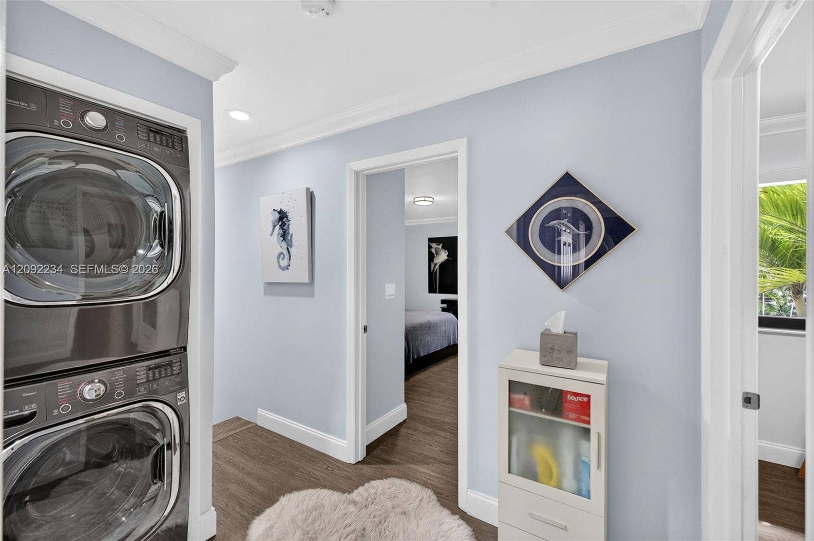 1401 NE 9th Street, #50, Fort Lauderdale, FL 33304 Full Size Stackable Washer and Dryer Were Moved from the Two Car Garage for Convenience and More Space in the Garage