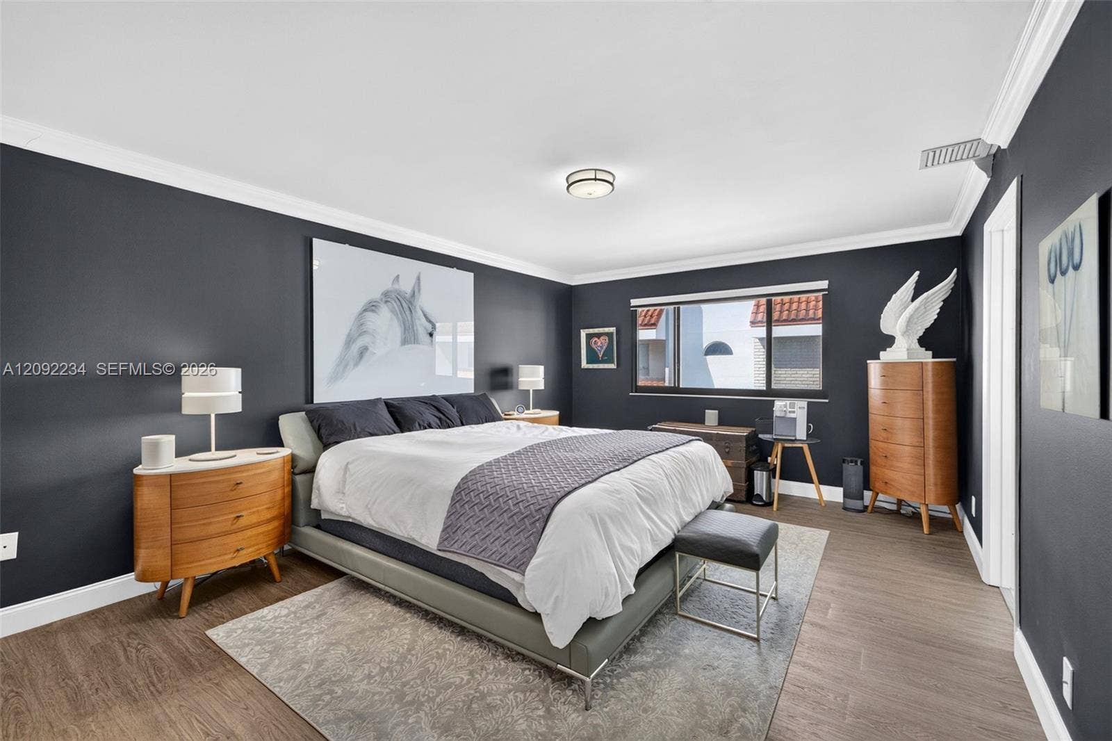 1401 NE 9th Street, #50, Fort Lauderdale, FL 33304 Huge Master Bedroom Could Easily Accommodate a Sitting Area