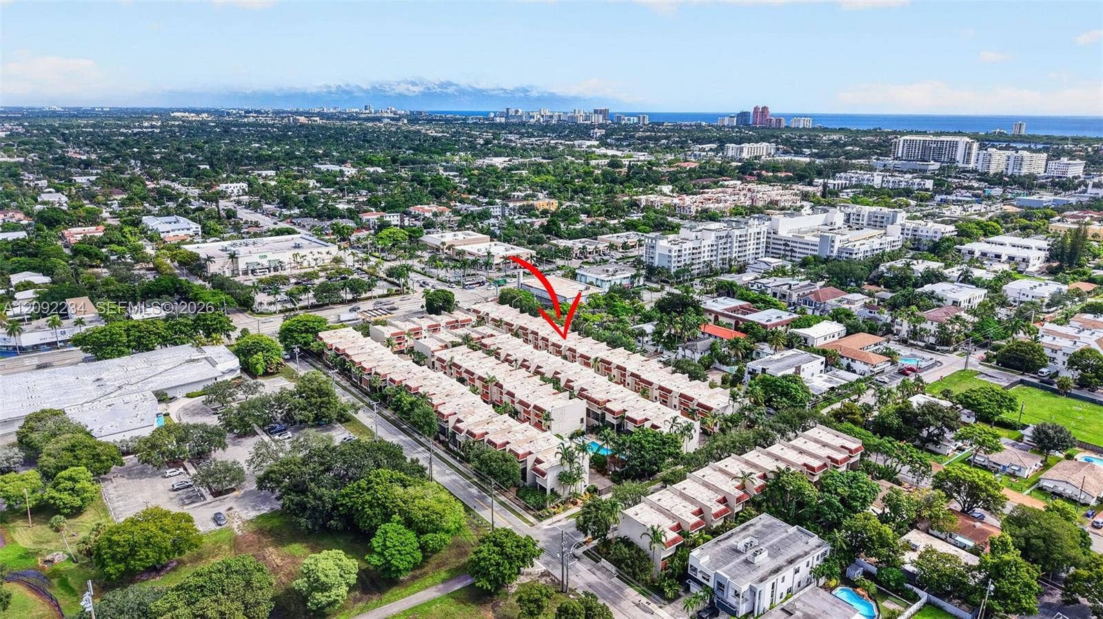 1401 NE 9th Street, #50, Fort Lauderdale, FL 33304 The Drone View Shows How Close you are to the Atlantic Ocean