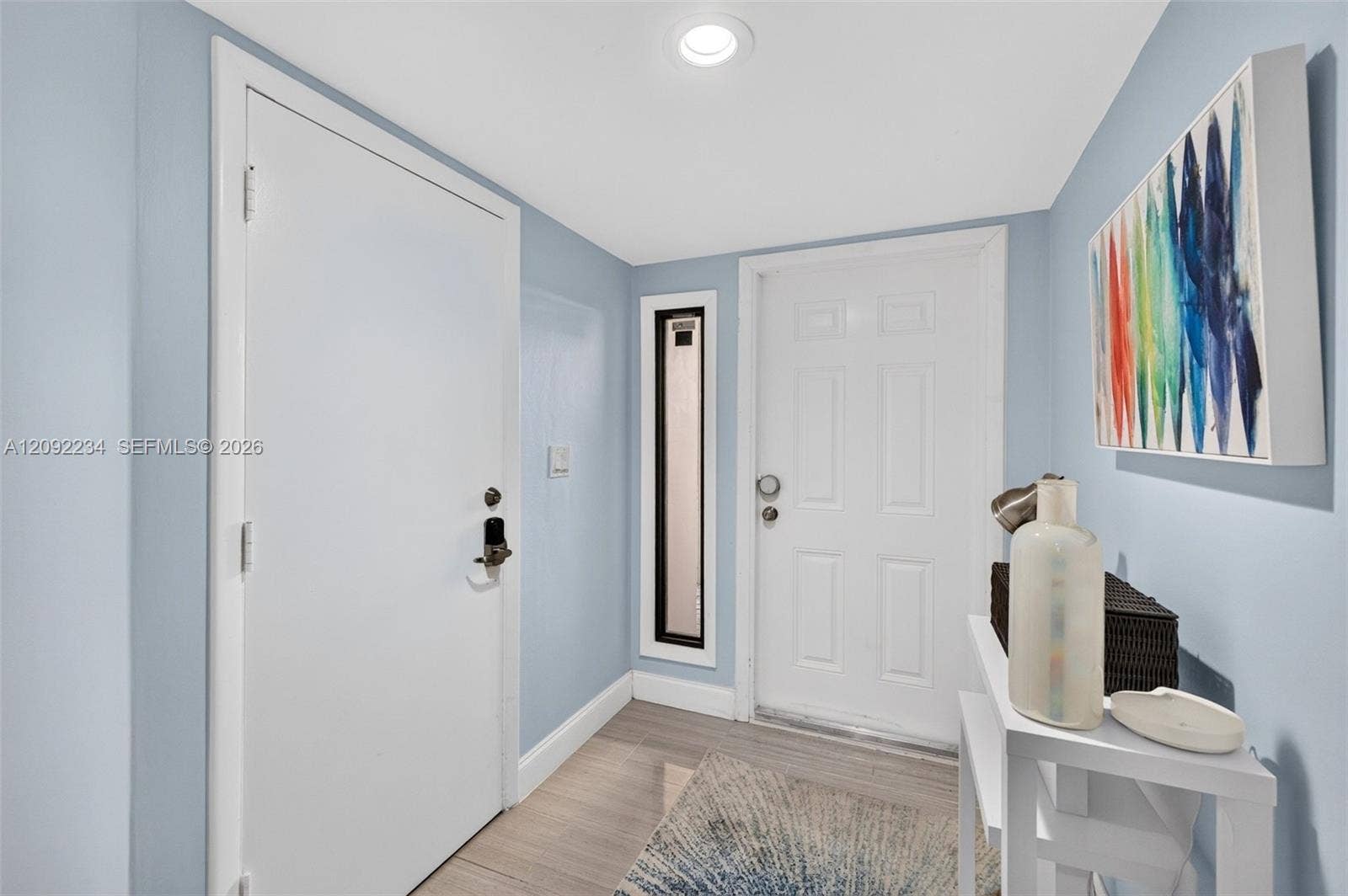 1401 NE 9th Street, #50, Fort Lauderdale, FL 33304 Digital Key Pads on the Garage Entry Door and the Downstairs Storage Closet Make Keys Obsolete