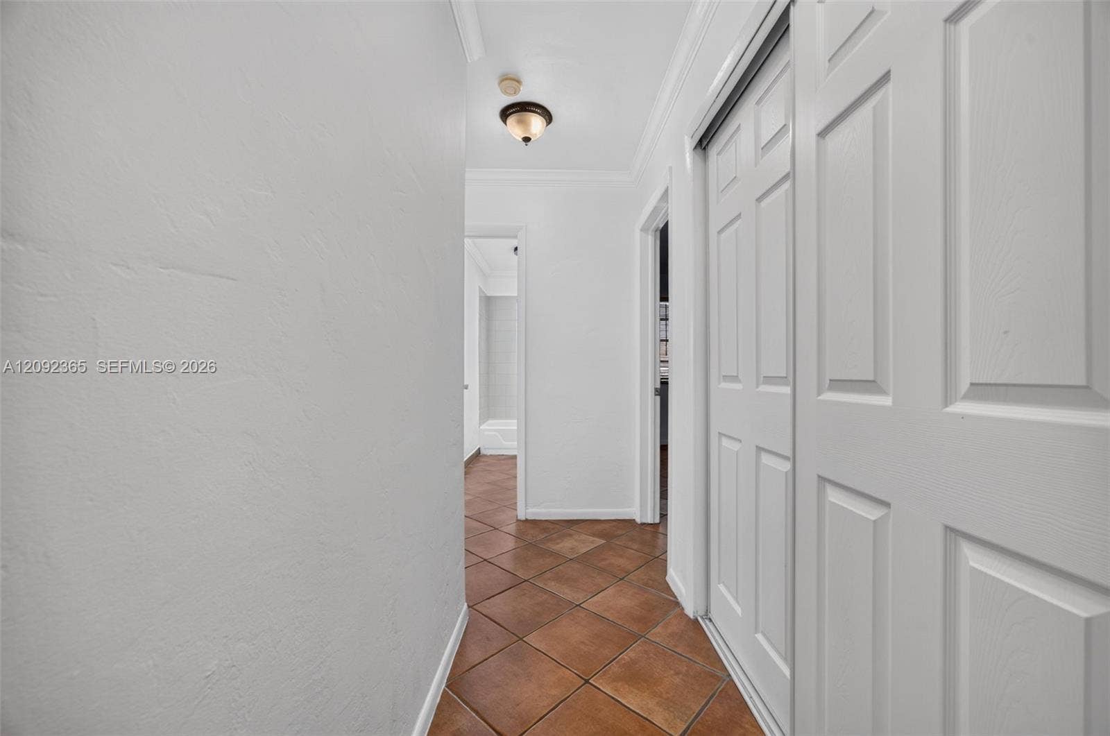 9356 SW 77th Avenue, #J7, Miami, FL 33156 Hallway with closets.