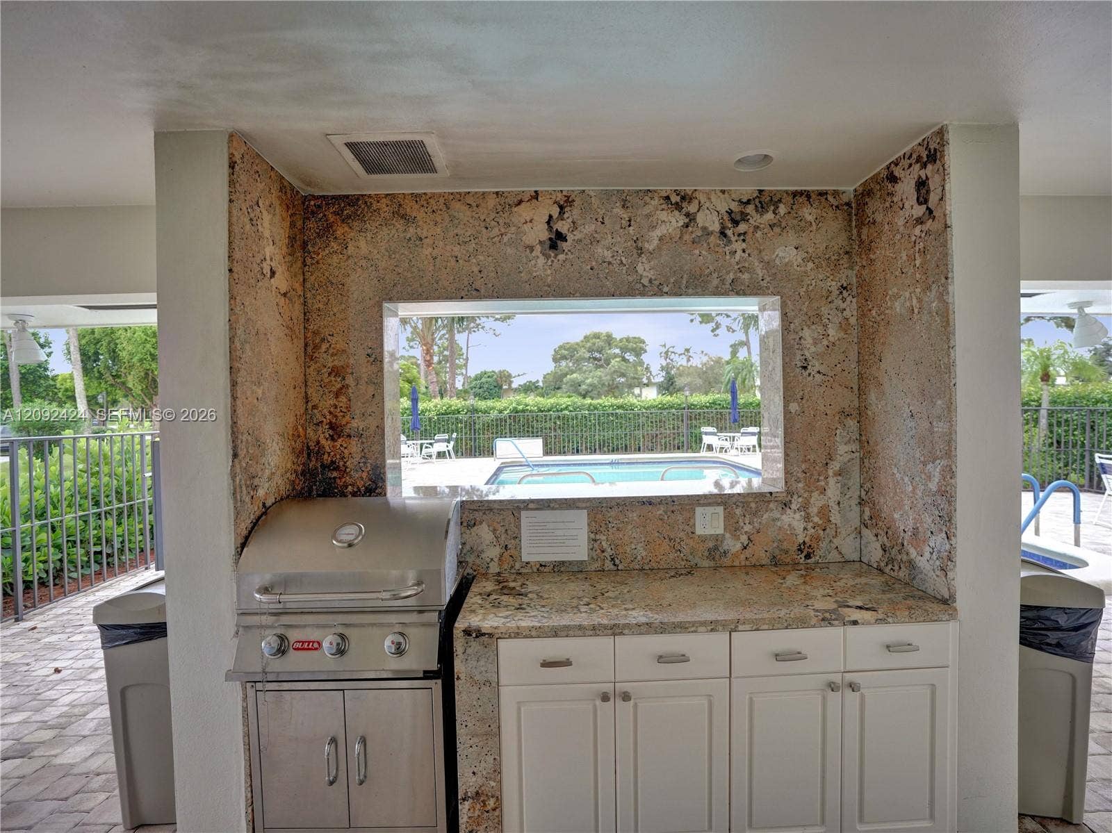 11200 Quail Covey Road, #5, Boynton Beach, FL 33436 Green Heron North private BBQ Area