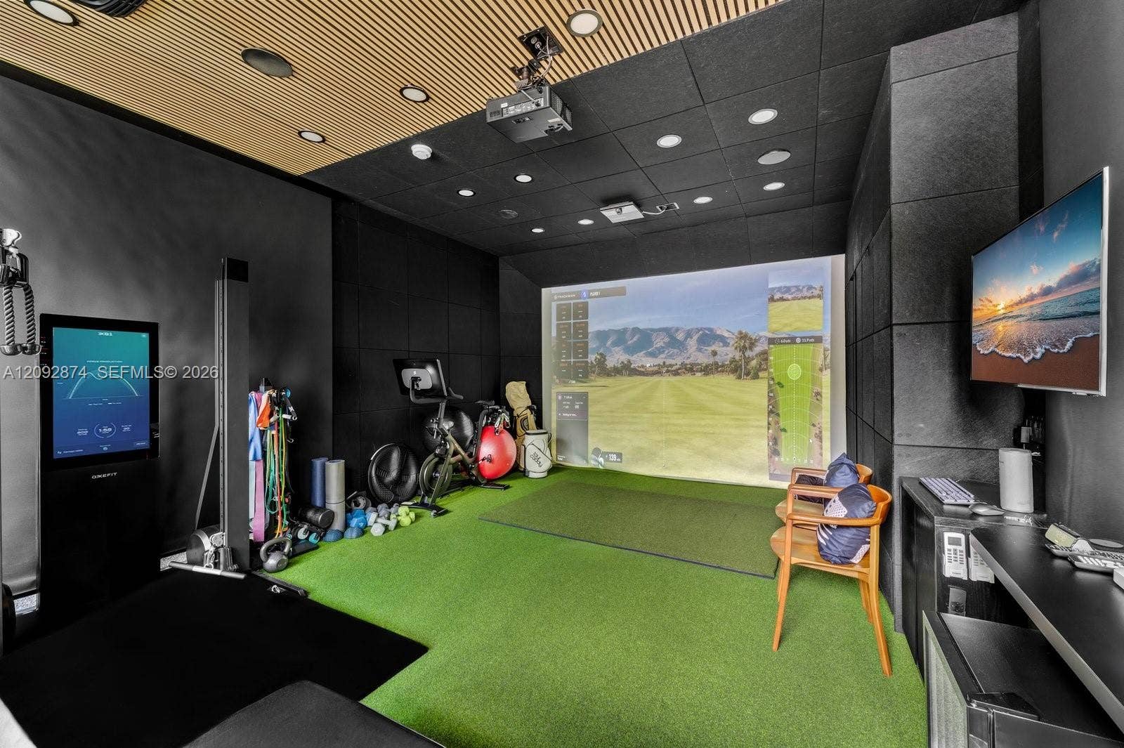 4801 SW 74th Terrace, Miami, FL 33143 Golf Simulator / Gym