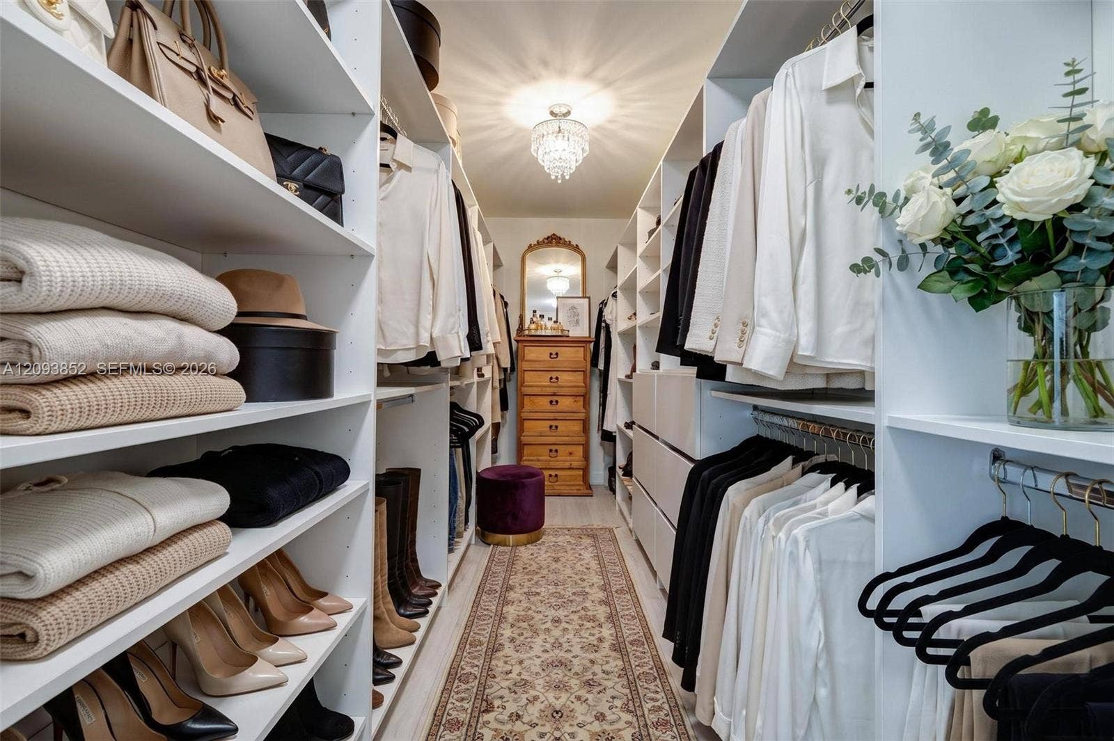 Huge walk-in closet
