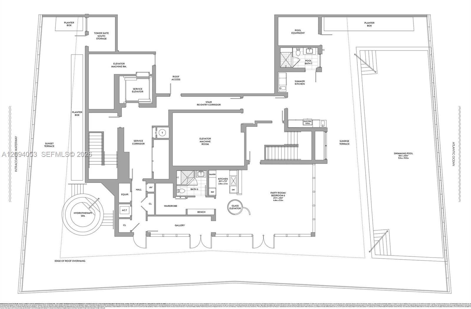 18501 Collins Avenue, #PH5204, Sunny Isles Beach, FL 33160 3rd Level
