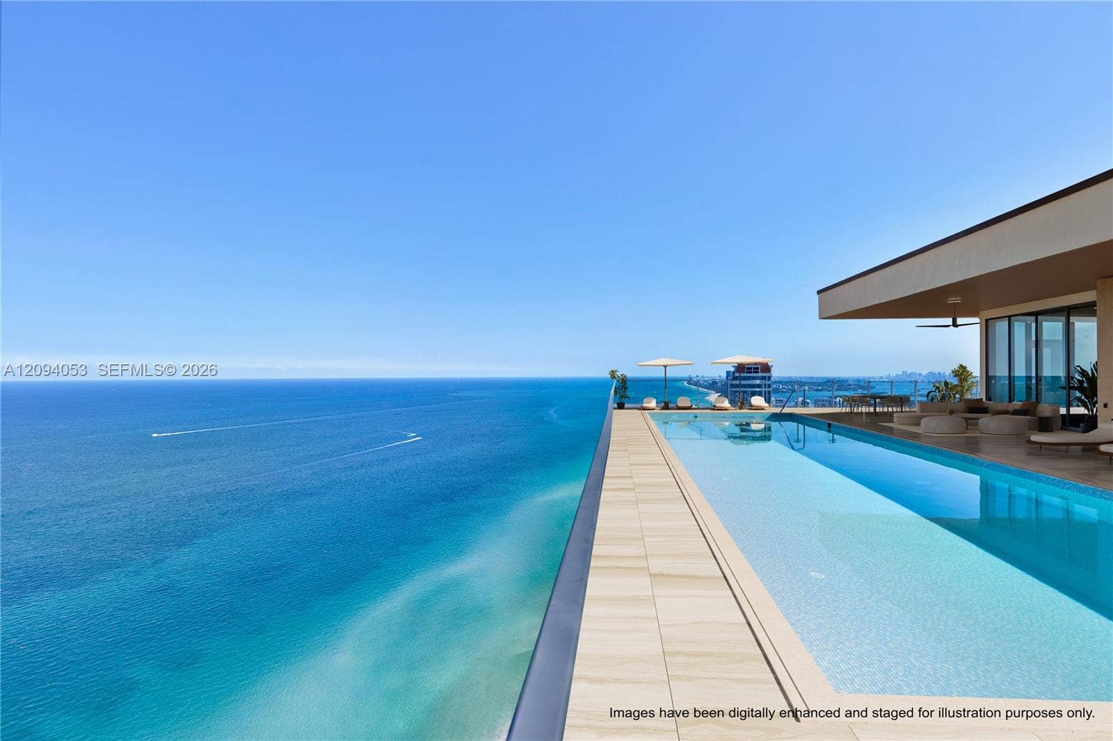 18501 Collins Avenue, #PH5204, Sunny Isles Beach, FL 33160 Private Rooftop Pool