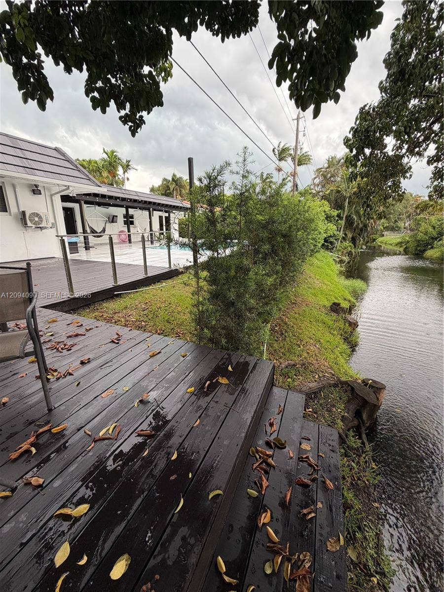 2215 NE 204th Street, Miami, FL 33180 Canal in the back of the house