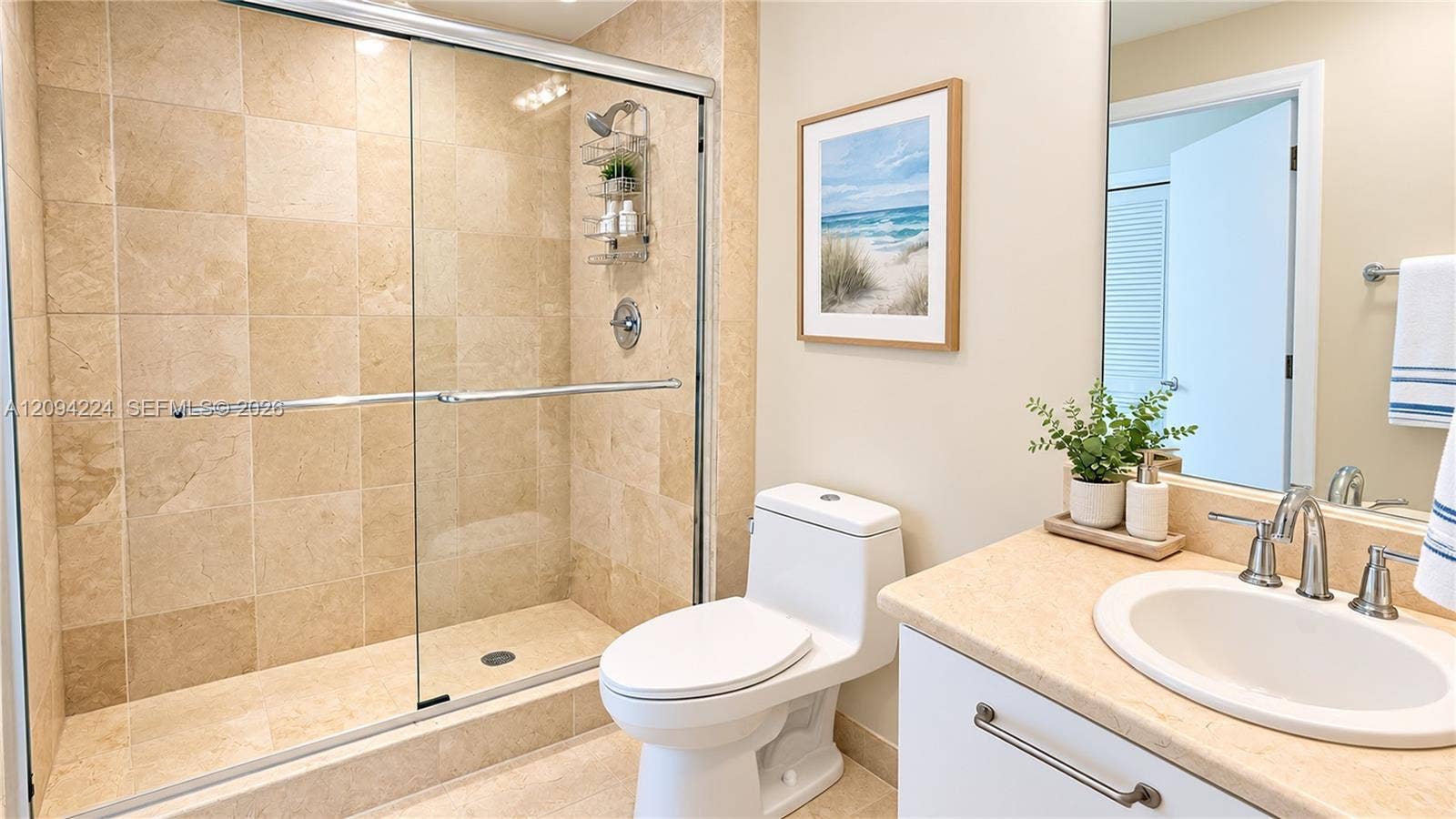 2nd bathroom virtually staged