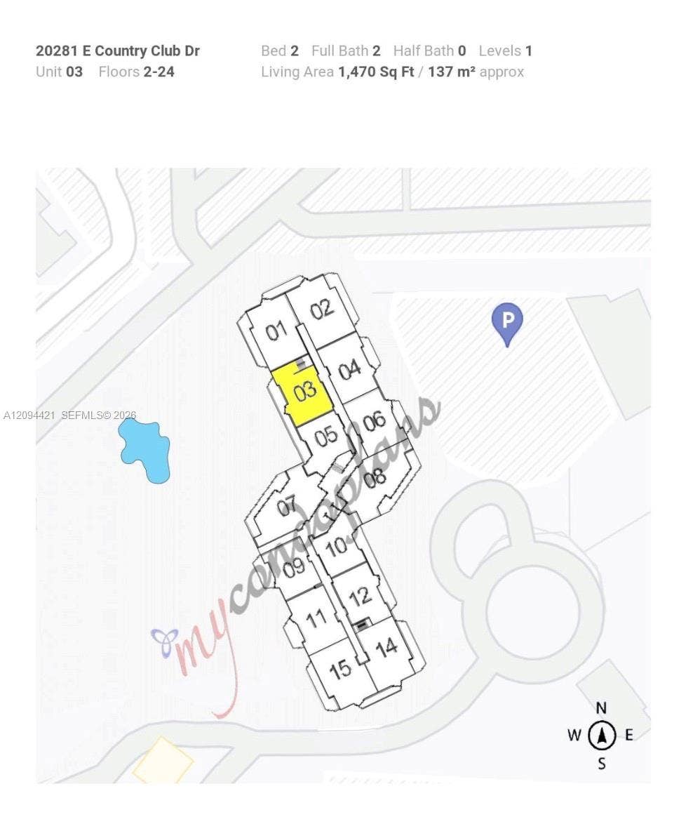 20281 E Country Club Drive, #403, Aventura, FL 33180 Photo 16
