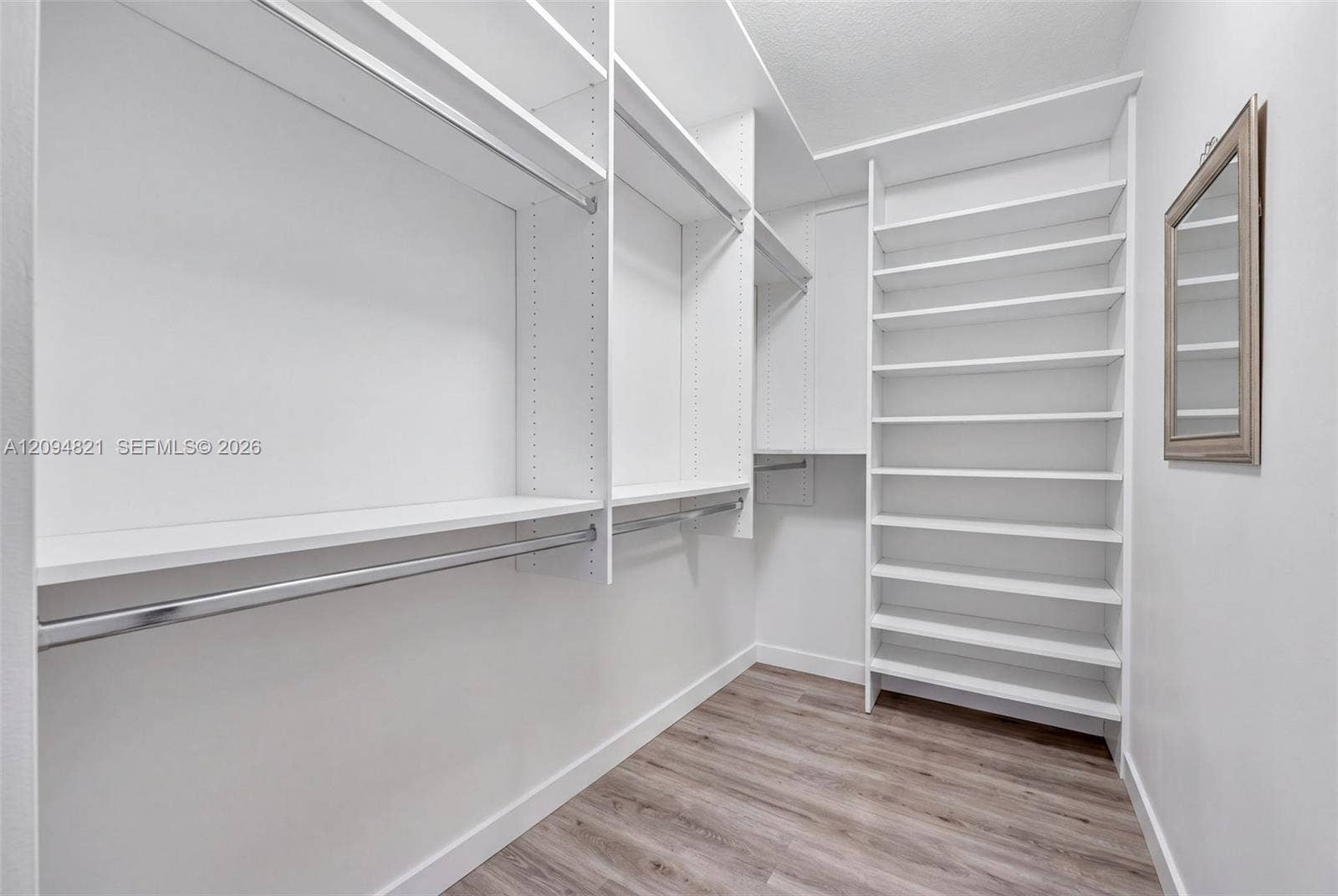 Primary Walk-in Closet
