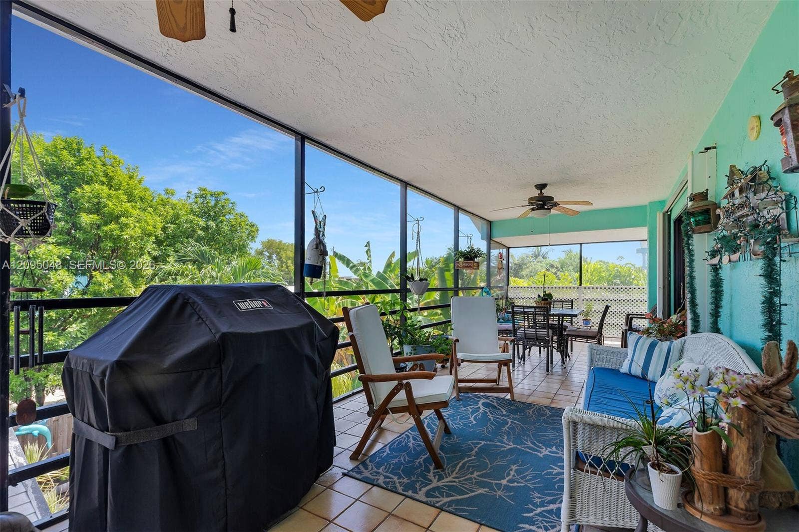 88 Marina Avenue, Key Largo, FL 33037 Screened Back Balcony Up - WOW Big