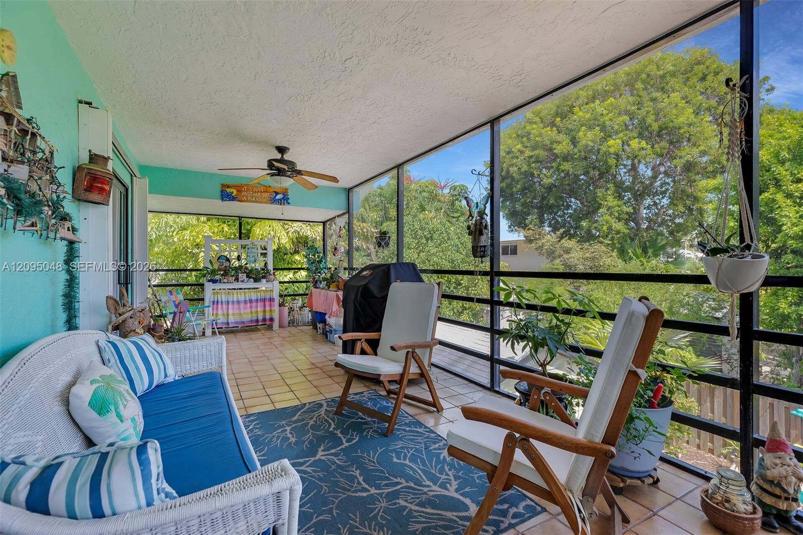 88 Marina Avenue, Key Largo, FL 33037 Screened Back Balcony Up