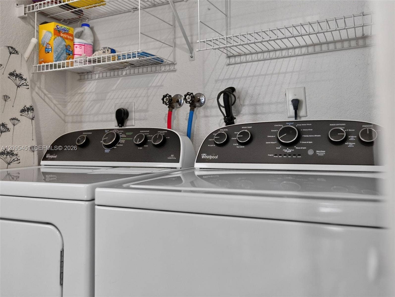 Laundry in Kitchen closet
