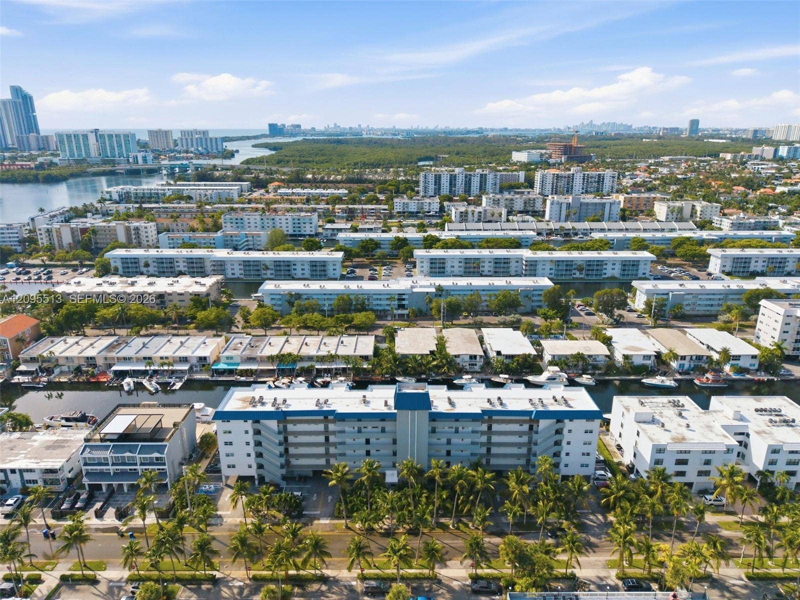 3770 NE 171st Street, #402, North Miami Beach, FL 33160 Front of Building.