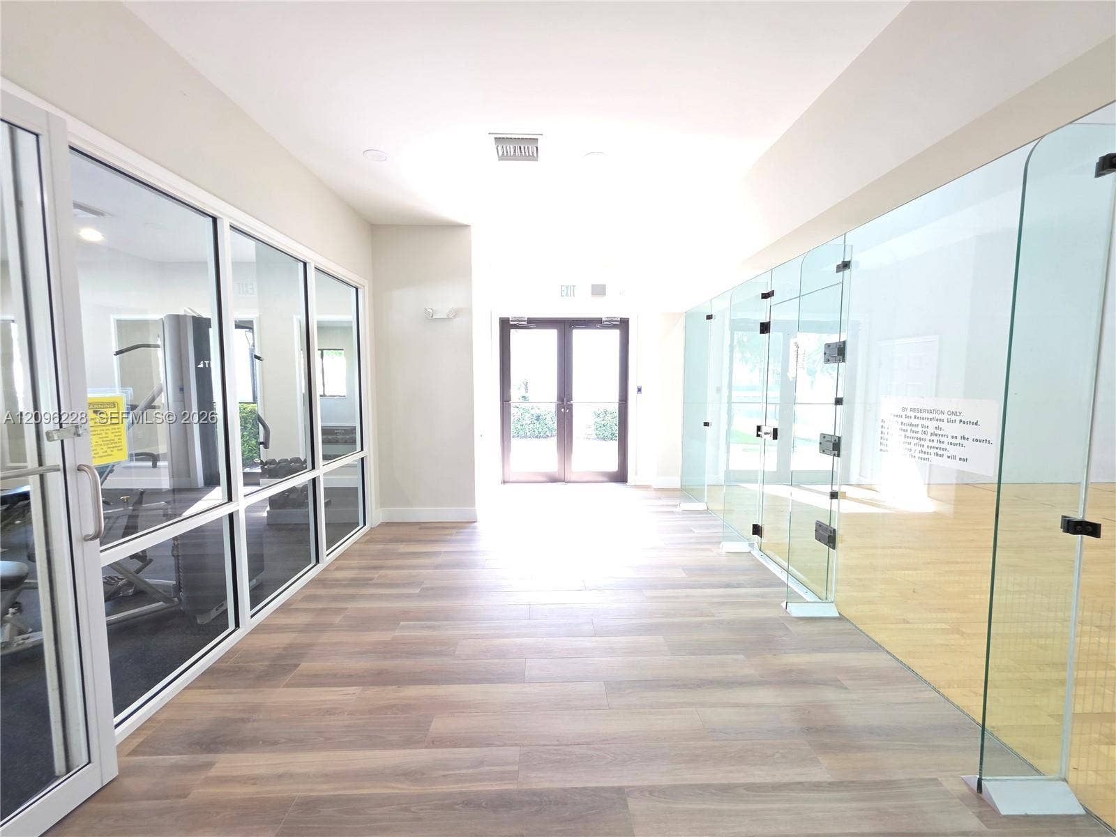 Gym and Racquetball Court