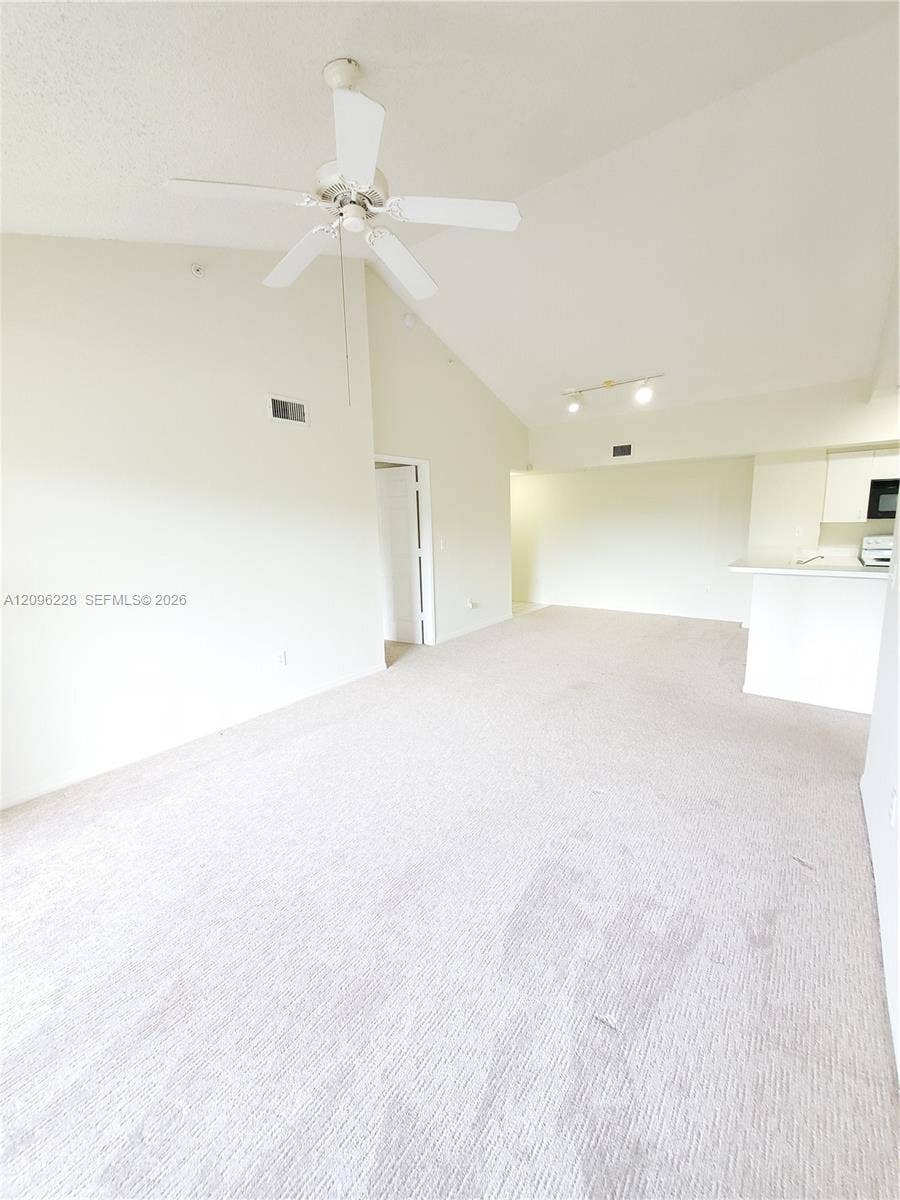 Spacious Living Room and Dining Room Area
