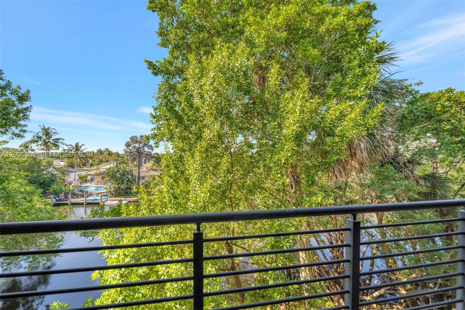508 SE 1st Circle, Pompano Beach, FL 33060 View from Balcony off Primary Suite