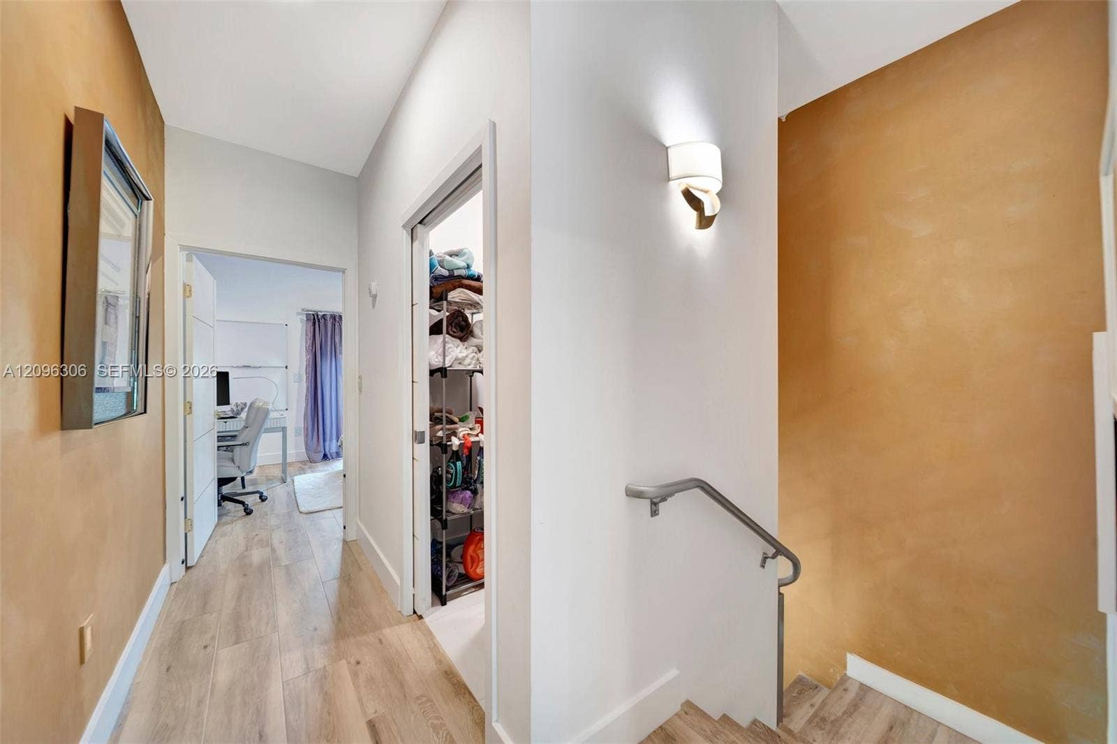 508 SE 1st Circle, Pompano Beach, FL 33060 2nd Floor hallway with entry to storage/laundry facility