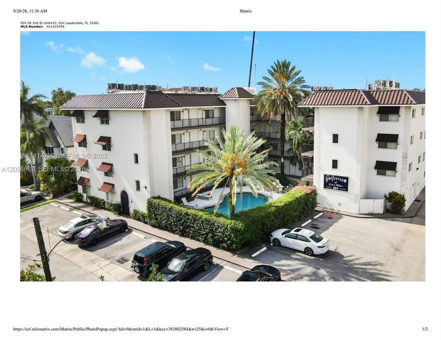 Property photo for 924 SE 2nd Street, #23, Fort Lauderdale, FL