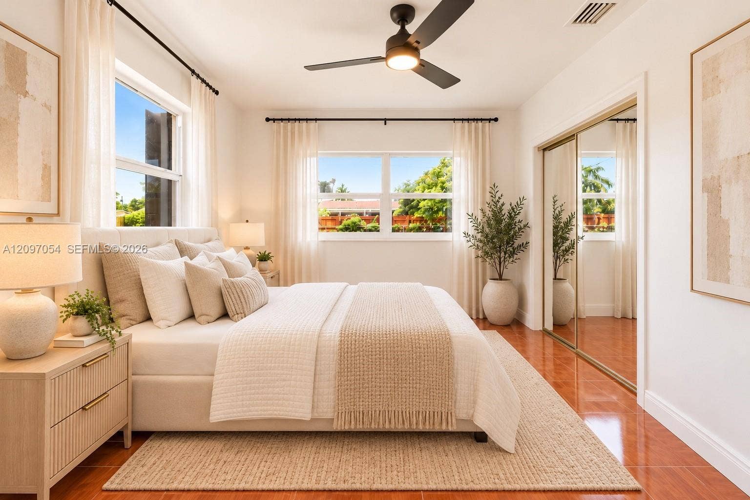 Bedroom 2 Staged virtually