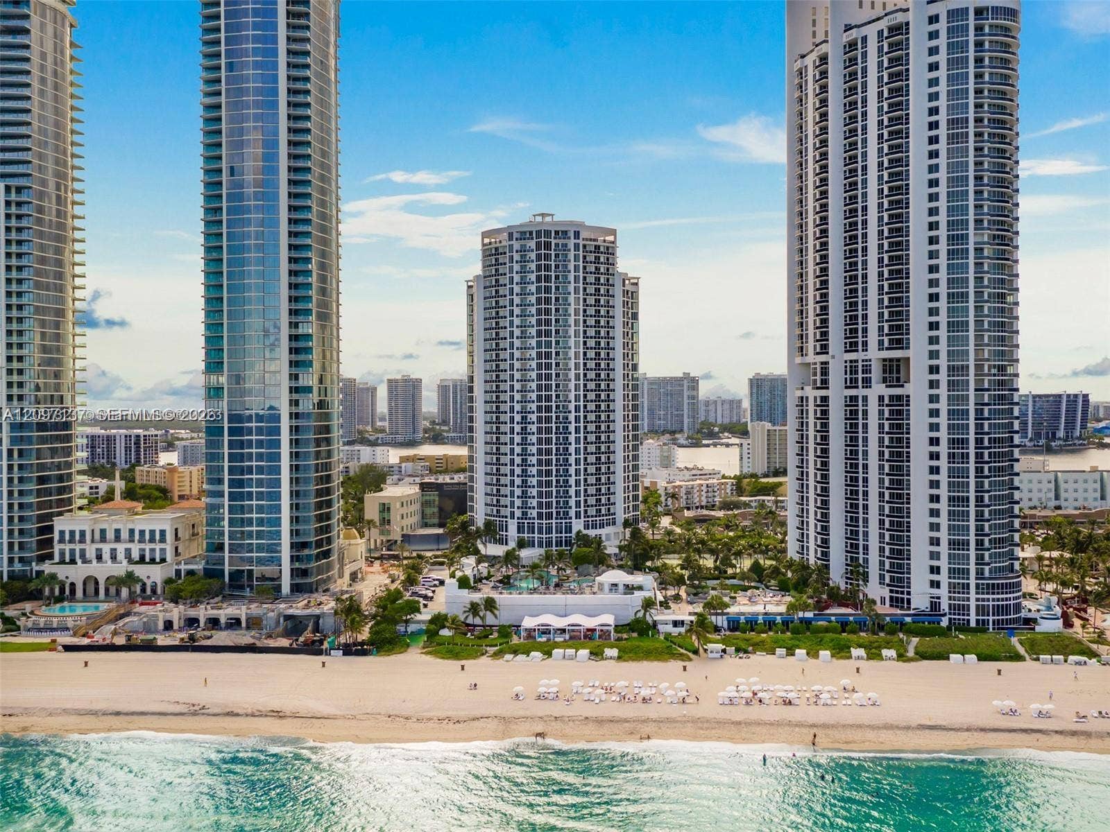 18001 Collins Avenue, #512, Sunny Isles Beach, FL 33160 Trump Resort in center