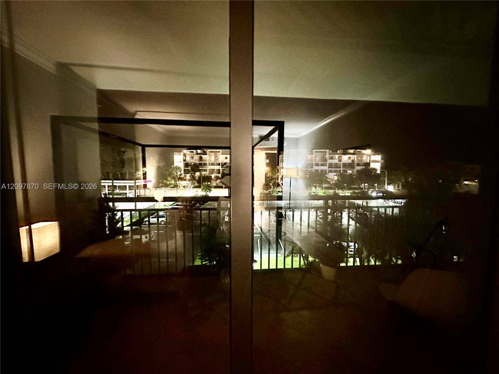 Night View from Living Rm