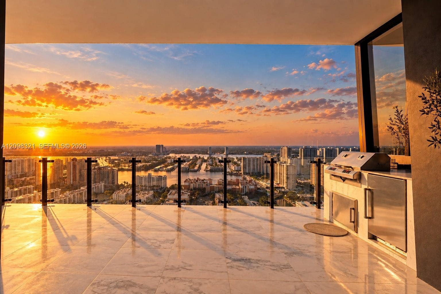 17141 Collins Avenue, #3002, Sunny Isles Beach, FL 33160 SUNSET PATIO / GRILL