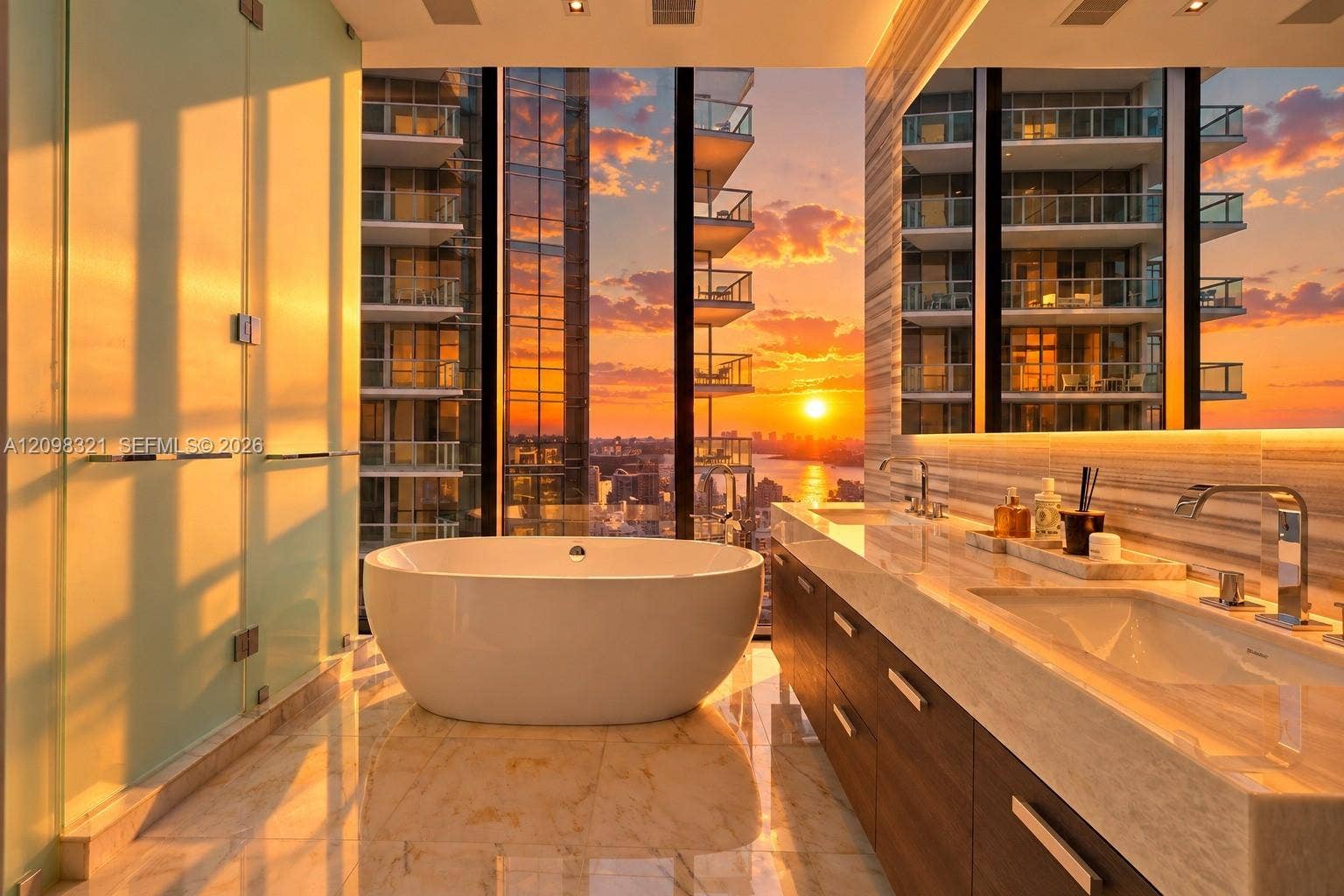 17141 Collins Avenue, #3002, Sunny Isles Beach, FL 33160 MASTER BATHROOM