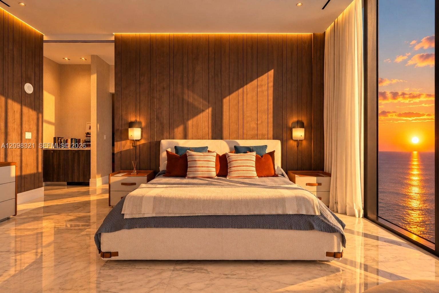 17141 Collins Avenue, #3002, Sunny Isles Beach, FL 33160 MASTER BEDROOM