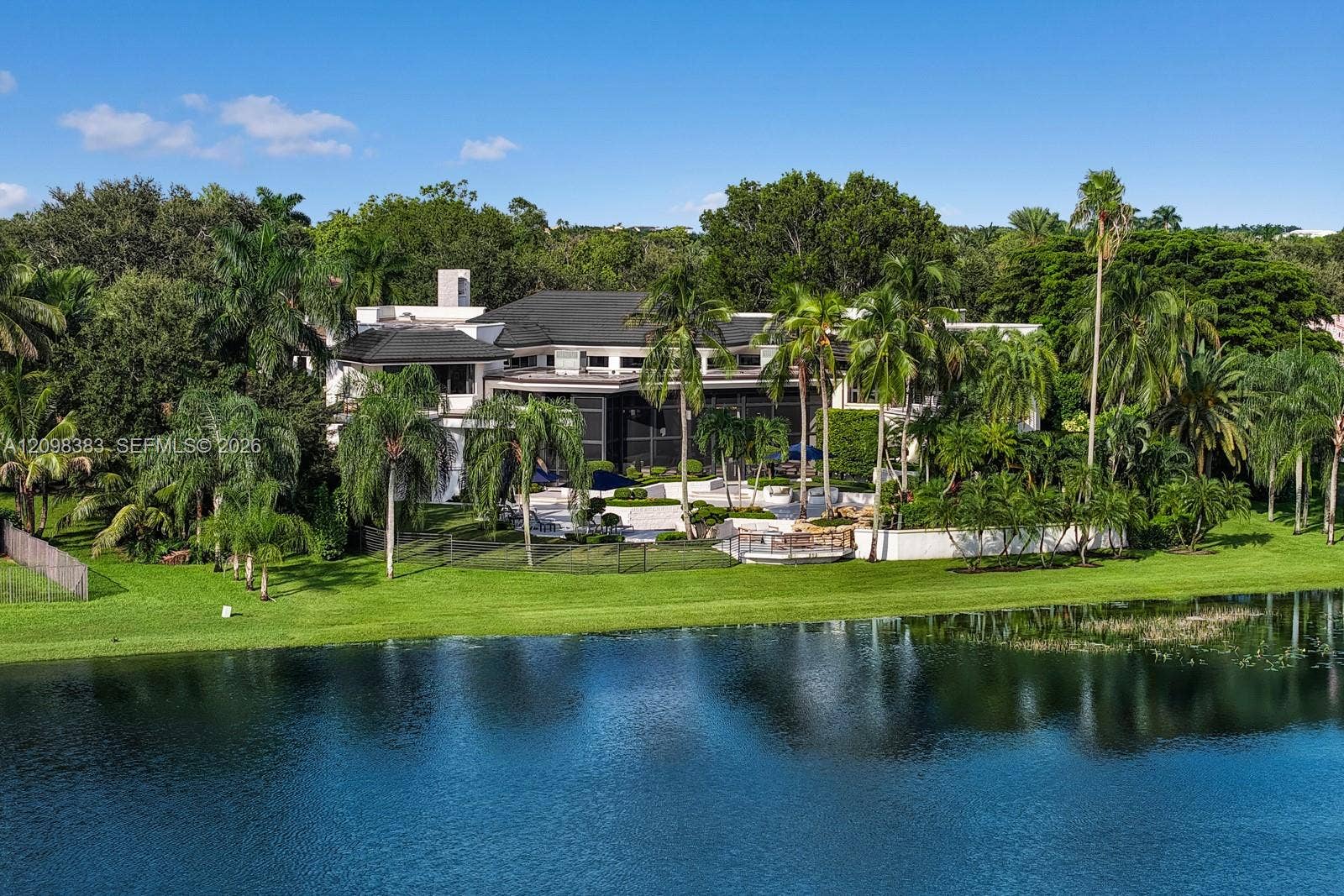 lakefront luxury estate Weston FL